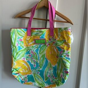 Lilly Pulitzer Vibrant Floral Tote